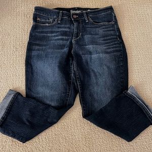 Blue  jean capri